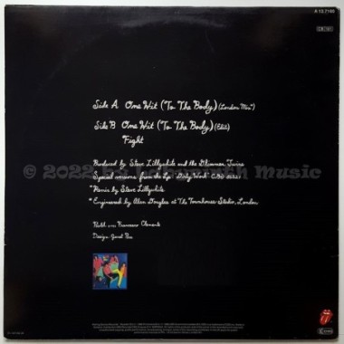 The Rolling Stones - One Hit (To The Body) • 12" Vinyl Maxi - Labyrinth Music