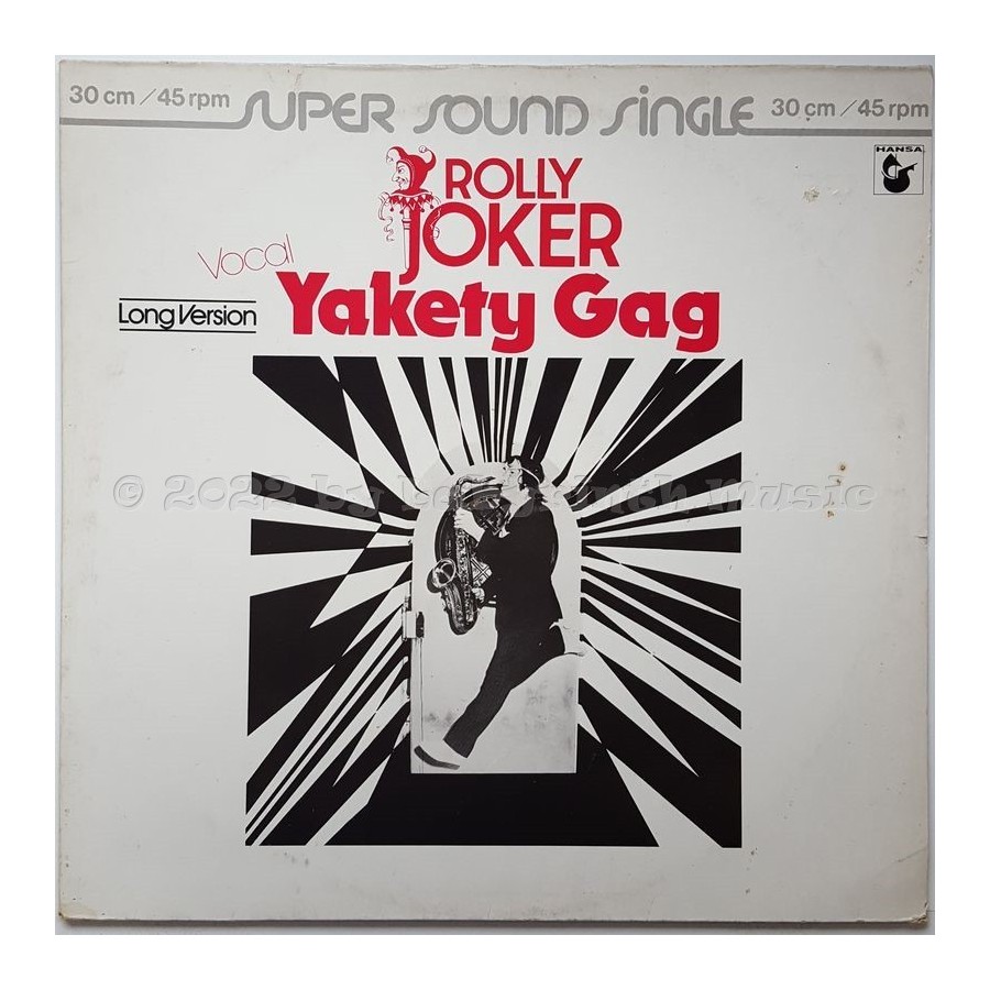 Rolly Joker - Yakety Gag • 12" Vinyl Maxi • EX - Labyrinth Music