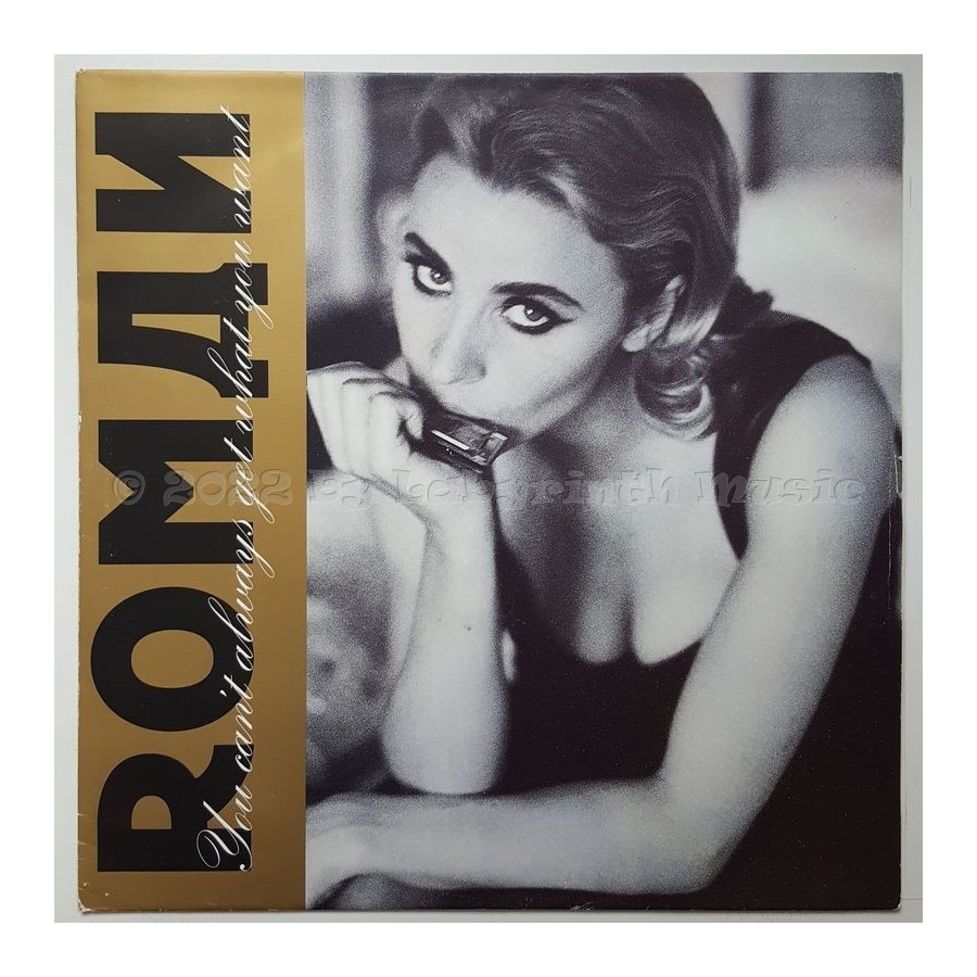 Roman - You Can't Always Get What You Want • 12" Vinyl Maxi • EX - Labyrinth Music