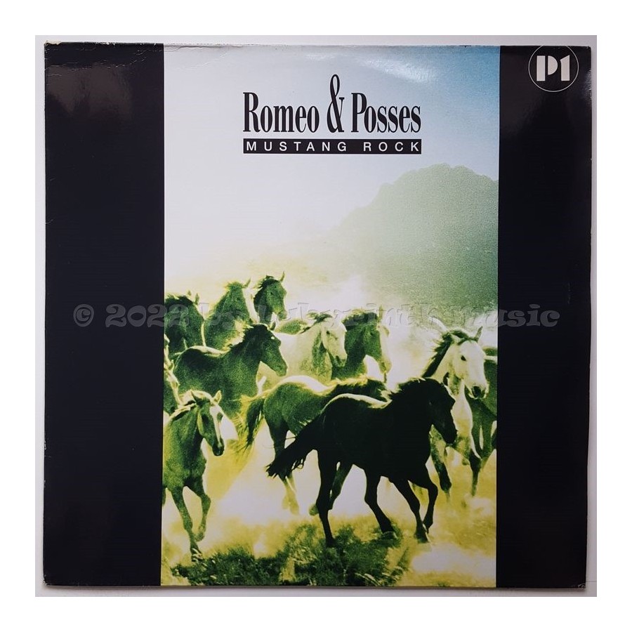 Romeo & Posses - Mustang Rock • 12" Vinyl Maxi • EX - Labyrinth Music