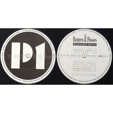 Romeo & Posses - Mustang Rock • 12" Vinyl Maxi • EX - Labyrinth Music