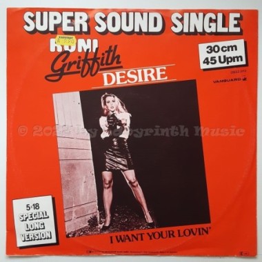 Roni Griffith - Desire • 12" Vinyl Maxi - Labyrinth Music