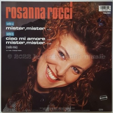 Rosanna Rocci - Mister Mister • 12" Vinyl Maxi • MINT - Labyrinth Music