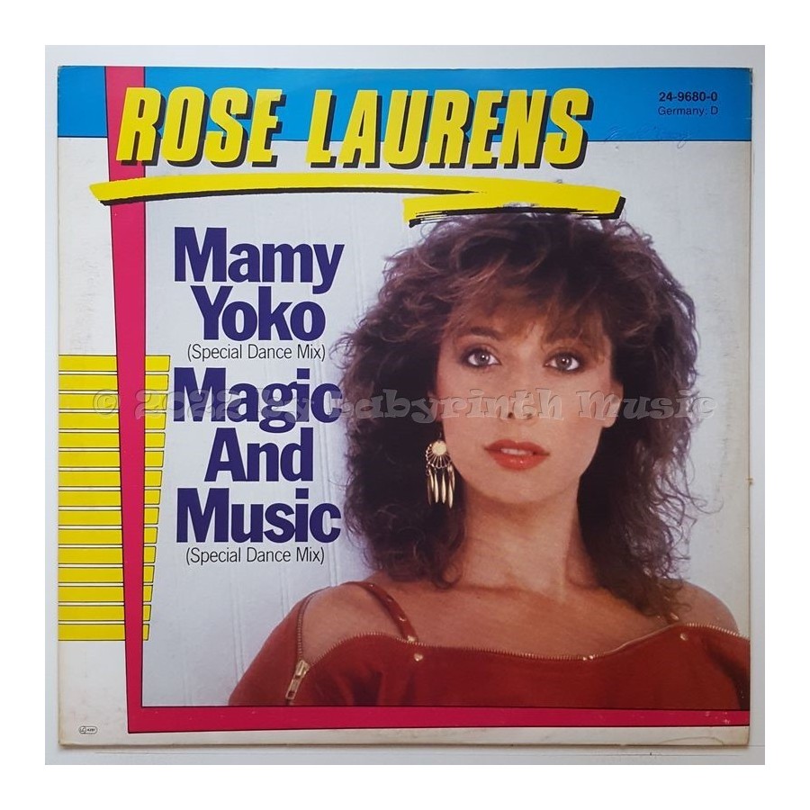 Rose Laurens - Mamy Yoko • 12" Vinyl Maxi • EX - Labyrinth Music