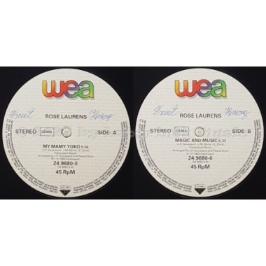 Rose Laurens - Mamy Yoko • 12" Vinyl Maxi • EX - Labyrinth Music