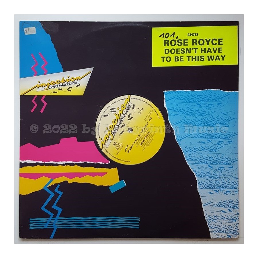 Rose Royce - Doesn't Have To Be This Way • 12" Vinyl Maxi - Labyrinth Music