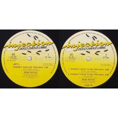 Rose Royce - Doesn't Have To Be This Way • 12" Vinyl Maxi - Labyrinth Music