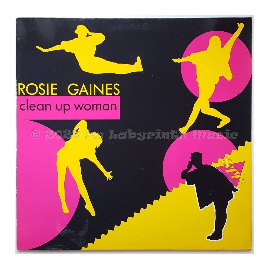Rosie Gaines - Clean Up Woman • 12" Vinyl Maxi • EX - Labyrinth Music