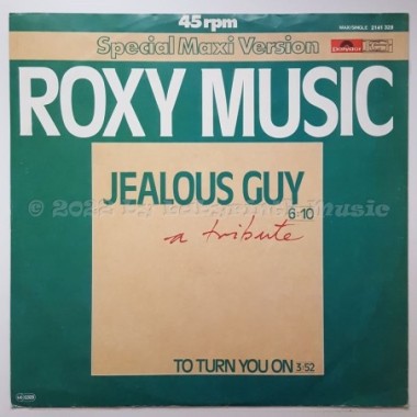 Roxy Music - Jealous Guy • 12" Vinyl Maxi • EX - Labyrinth Music