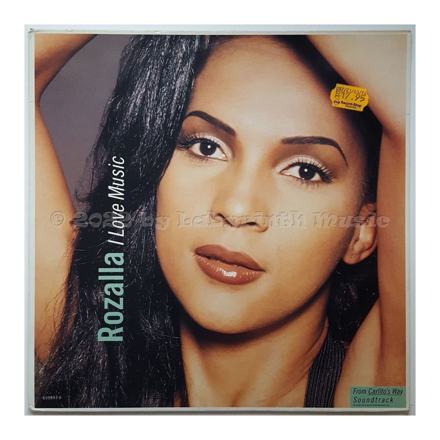 Rozalla - I Love Music • 12" Vinyl Maxi • EX - Labyrinth Music