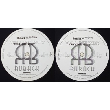 Ruback Feat. Eric 'IQ' Gray - Tell Me Why • 12" Vinyl Maxi - Labyrinth Music