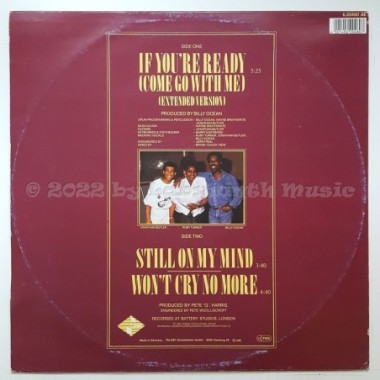 Ruby Turner With Jonathan Butler - If You're Ready (Come Go With Me) • 12" Vinyl Maxi - Labyrinth Music