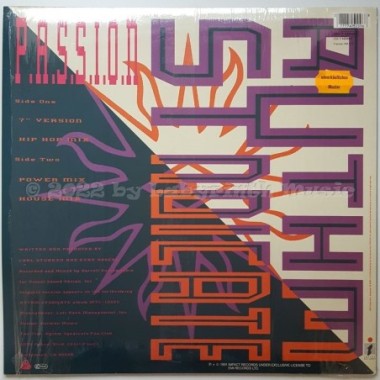 Rythm Syndicate - P.a.s.s.i.o.n. • 12" Vinyl Maxi • MINT - Labyrinth Music