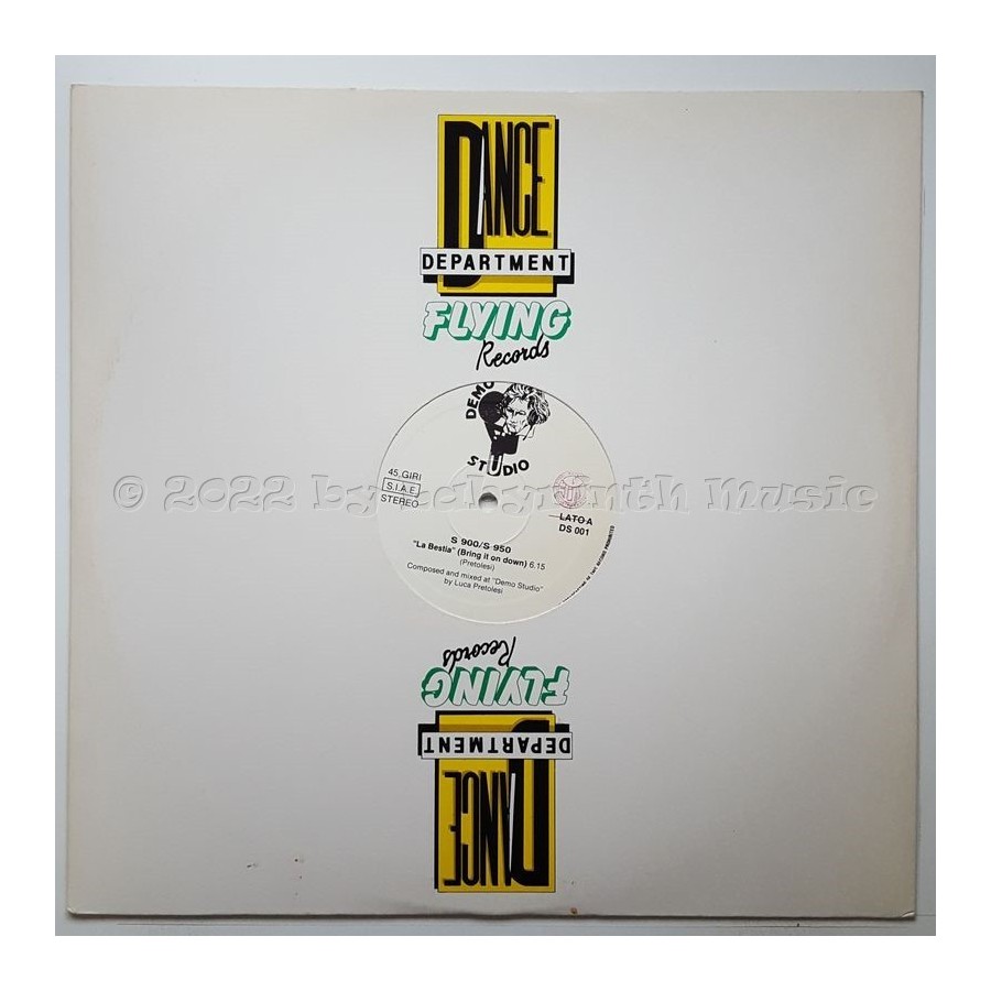 S 900 / S 950 - La Bestia (Bring It On Down) • 12" Vinyl Maxi • NM - Labyrinth Music