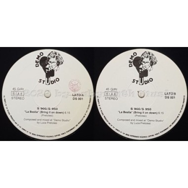 S 900 / S 950 - La Bestia (Bring It On Down) • 12" Vinyl Maxi • NM - Labyrinth Music