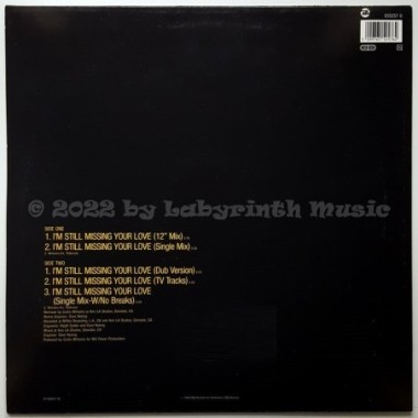 The S.O.S. Band - I'm Still Missing Your Love • 12" Vinyl Maxi • MINT - Labyrinth Music