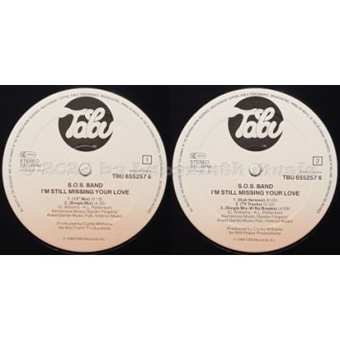 The S.O.S. Band - I'm Still Missing Your Love • 12" Vinyl Maxi • MINT - Labyrinth Music