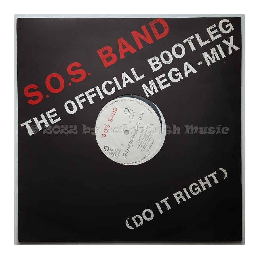 The S.O.S. Band - The Official Bootleg Mega-Mix • 12" Vinyl Maxi • MINT - Labyrinth Music