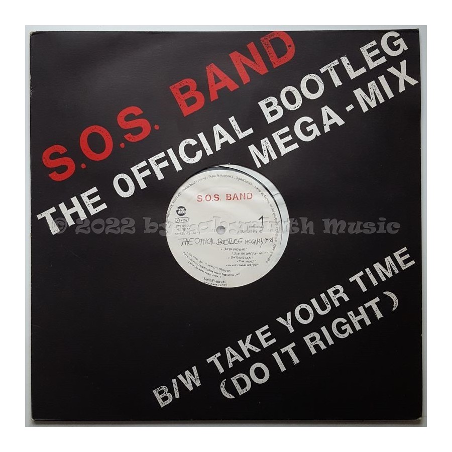 The S.O.S. Band - The Official Bootleg Mega-Mix • 12" Vinyl Maxi • EX - Labyrinth Music