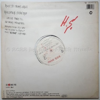 The S.O.S. Band - The Official Bootleg Mega-Mix • 12" Vinyl Maxi • EX - Labyrinth Music