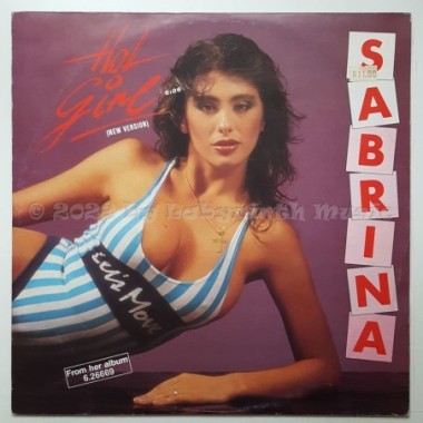 Sabrina - Hot Girl • New Version • 12" Vinyl Maxi - Labyrinth Music