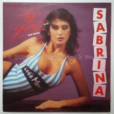 Sabrina - Hot Girl • New Version • 12" Vinyl Maxi • EX - Labyrinth Music