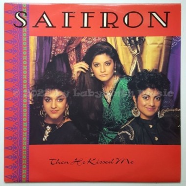 Saffron - Then He Kissed Me • 12" Vinyl Maxi • NM - Labyrinth Music