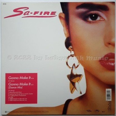 Sa-fire - Gonna Make It • 12" Vinyl Maxi • EX - Labyrinth Music