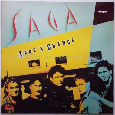 Saga - Take A Chance • 12" Vinyl Maxi - Labyrinth Music