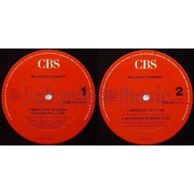 Big Audio Dynamite - C'mon Every Beatbox • 12" Vinyl Maxi • EX - Labyrinth Music