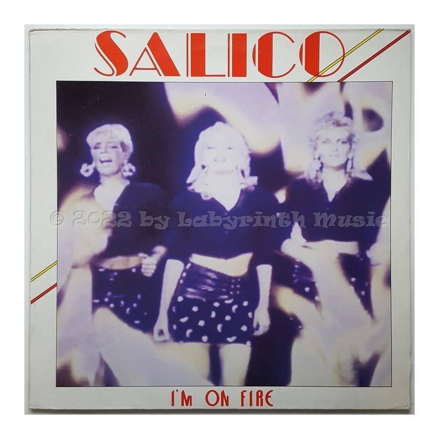 Salico - I'm On Fire • 12" Vinyl Maxi • EX - Labyrinth Music