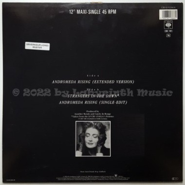 Sally Oldfield - Andromeda Rising • 12" Vinyl Maxi • EX - Labyrinth Music