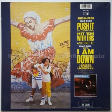 Salt 'n' Pepa / Antoinette - Push It / Hit 'em With This / I Am Down • 12" Vinyl Maxi • EX - Labyrinth Music