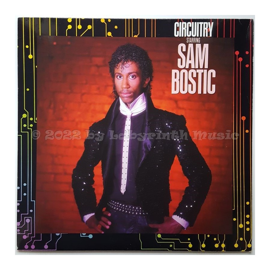 Sam Bostic - Circuitry Starring Sam Bostic • 12" Vinyl LP • EX - Labyrinth Music