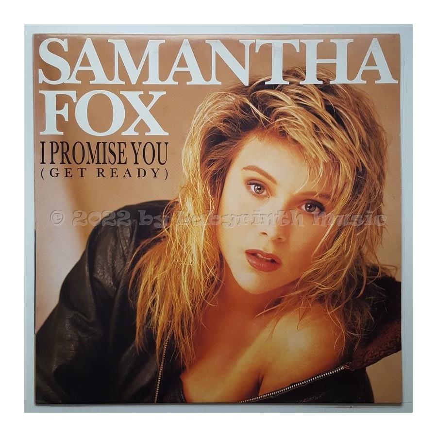 Samantha Fox - I Promise You • 12" Vinyl Maxi • EX - Labyrinth Music