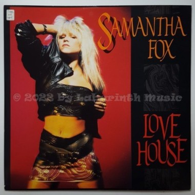 Samantha Fox - Love House • 12" Vinyl Maxi - Labyrinth Music