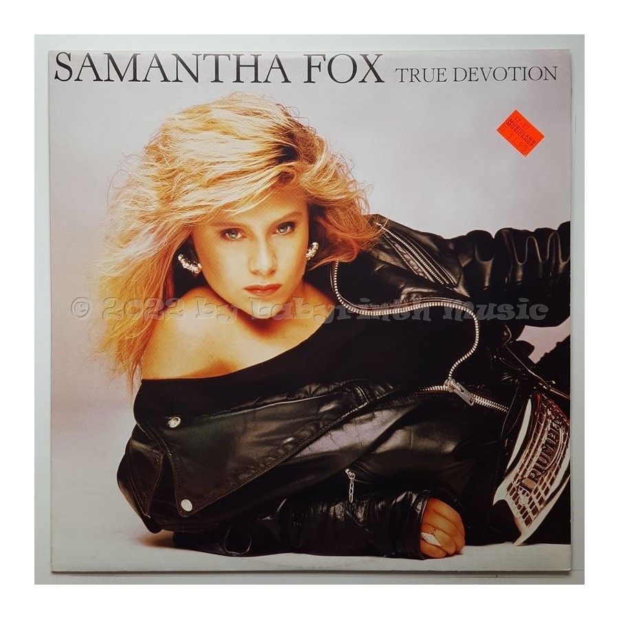 Samantha Fox - True Devotion • 12" Vinyl Maxi • MINT - Labyrinth Music
