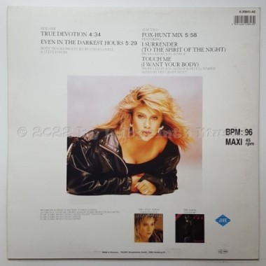 Samantha Fox - True Devotion • 12" Vinyl Maxi • MINT - Labyrinth Music