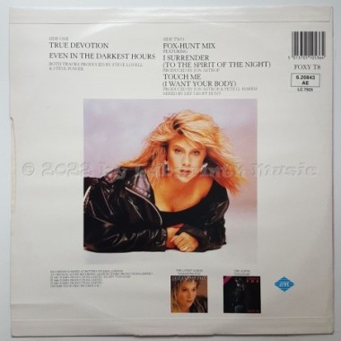 Samantha Fox - True Devotion • 12" Vinyl Maxi - Labyrinth Music