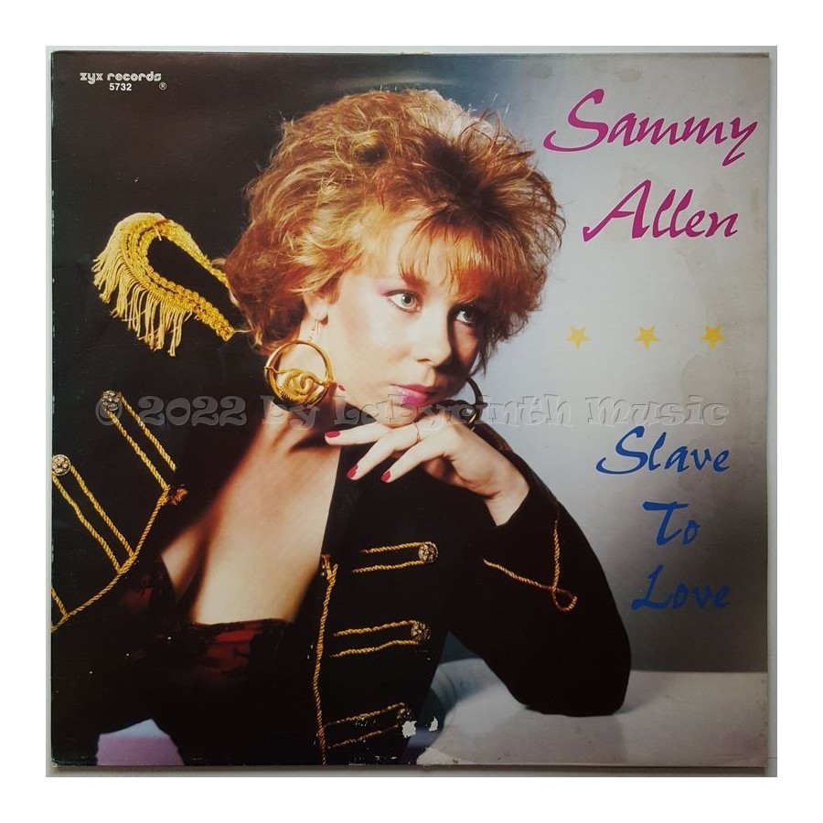 Sammy Allen - Slave To Love • 12" Vinyl Maxi • EX - Labyrinth Music