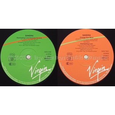 Sandra - Everlasting Love • 12" Vinyl Maxi • MINT - Labyrinth Music