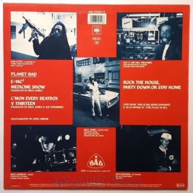 Big Audio Dynamite - Planet Bad • 12" Vinyl Maxi • EX - Labyrinth Music