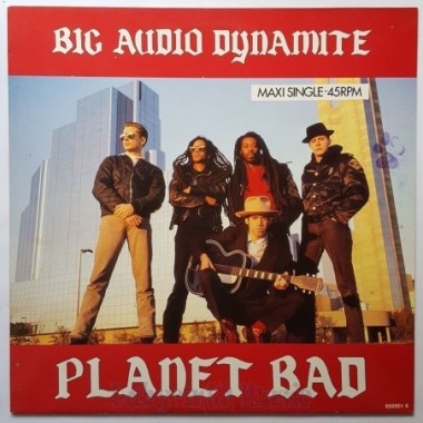 Big Audio Dynamite - Planet Bad • 12" Vinyl Maxi • MINT - Labyrinth Music