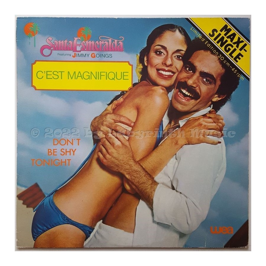 Santa Esmeralda Feat. Jimmy Goings - C'est Magnifique • 12" Vinyl Maxi • EX - Labyrinth Music