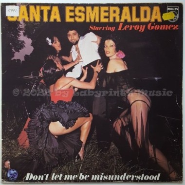 Santa Esmeralda Starring Leroy Gomez - Don't Let Me Be Misunderstood • 12" Vinyl LP - Labyrinth Music