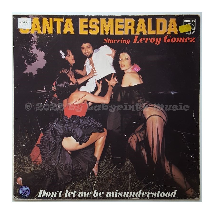 Santa Esmeralda Starring Leroy Gomez - Don't Let Me Be Misunderstood • 12" Vinyl LP - Labyrinth Music