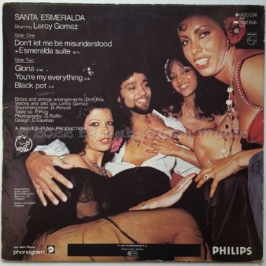 Santa Esmeralda Starring Leroy Gomez - Don't Let Me Be Misunderstood • 12" Vinyl LP - Labyrinth Music