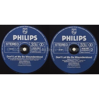 Santa Esmeralda Starring Leroy Gomez - Don't Let Me Be Misunderstood • 12" Vinyl LP - Labyrinth Music