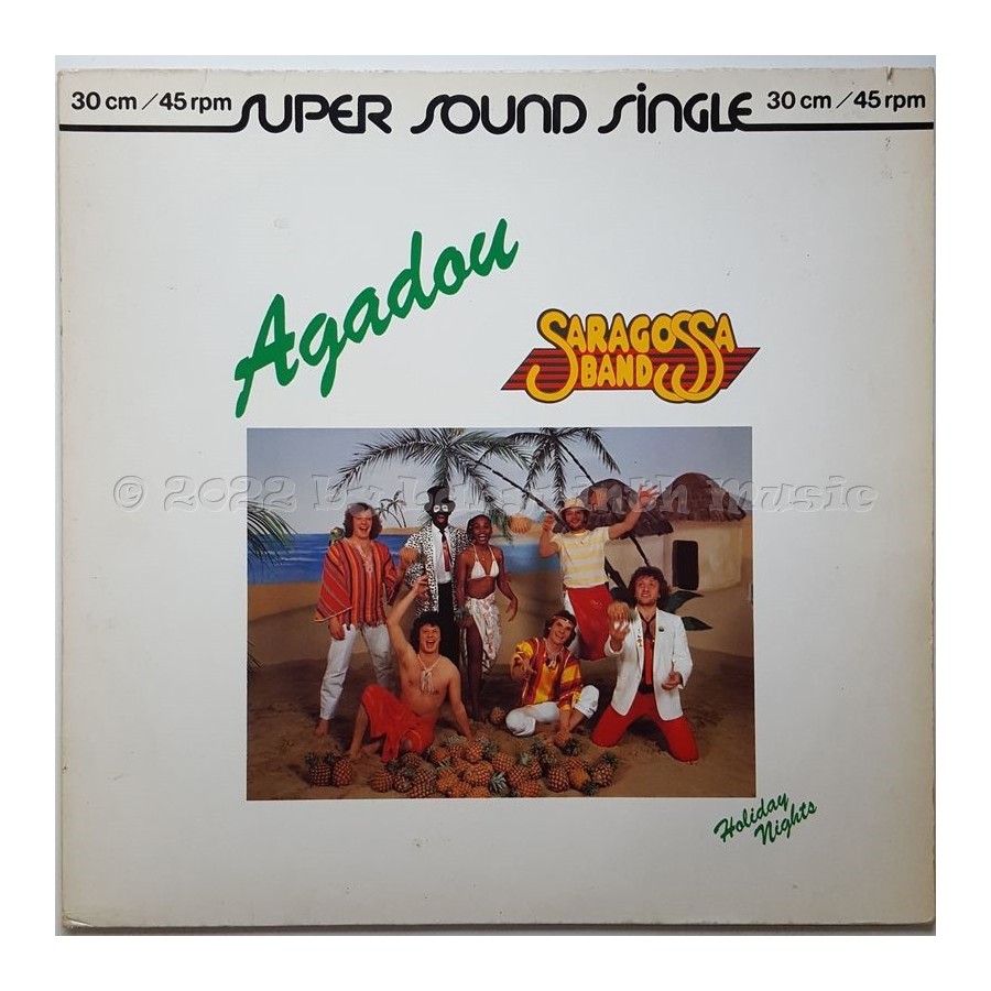 Saragossa Band - Agadou • 12" Vinyl Maxi - Labyrinth Music