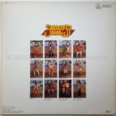 Saragossa Band - Agadou • 12" Vinyl Maxi - Labyrinth Music